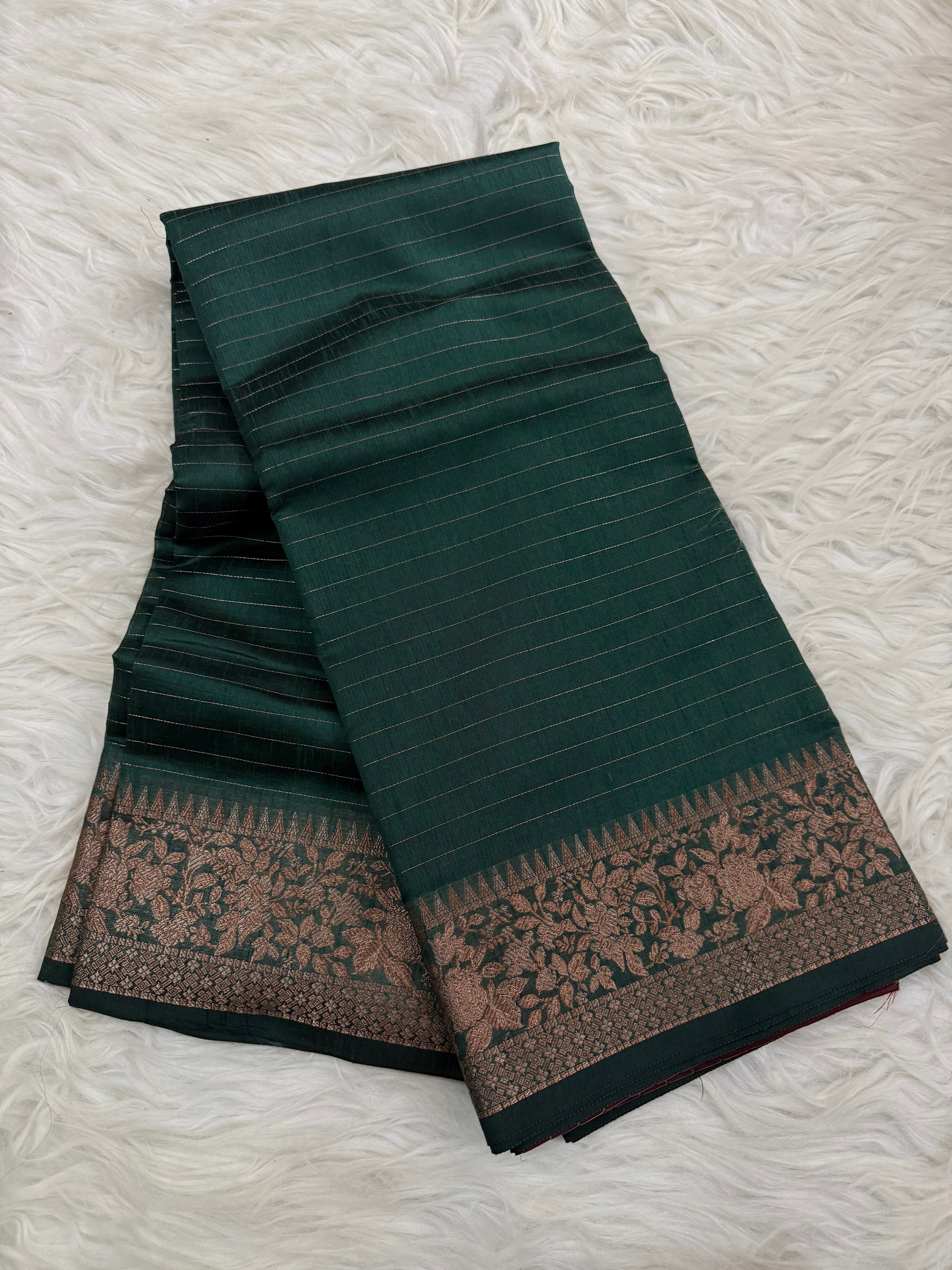 Semi Tusshar Silk Saree