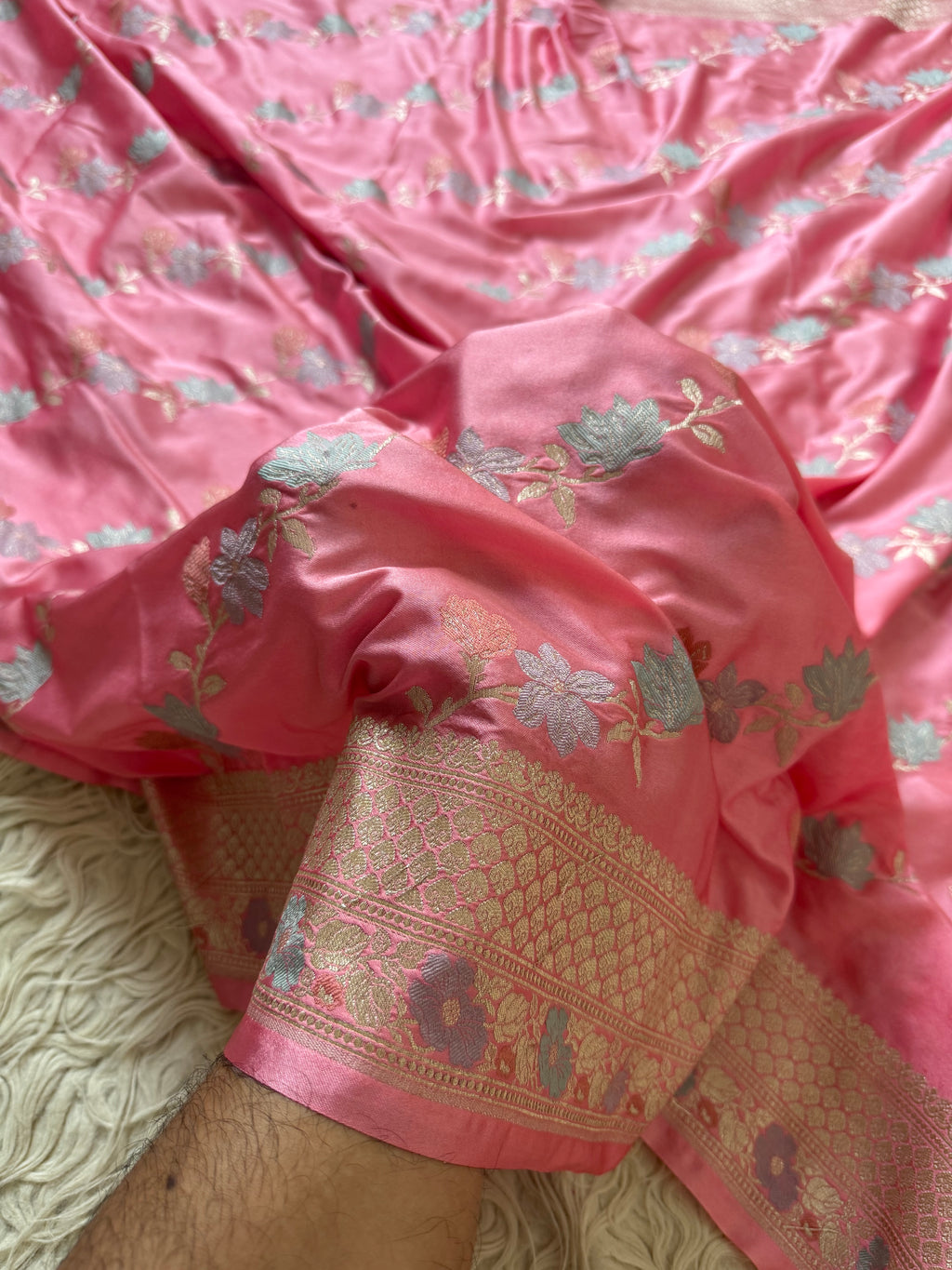 Banarasi Mashru Silk Saree