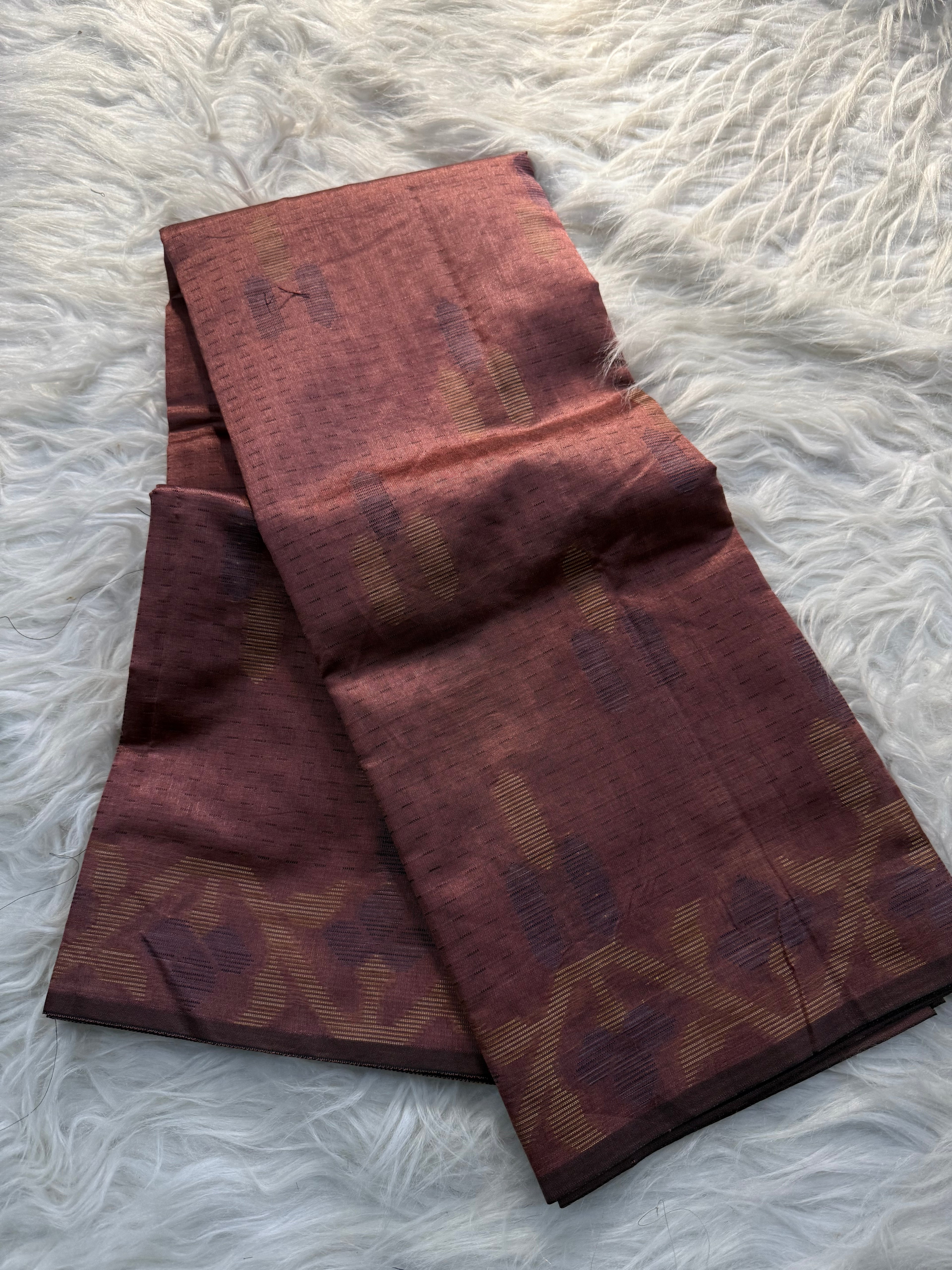 Semi Tusshar silk saree