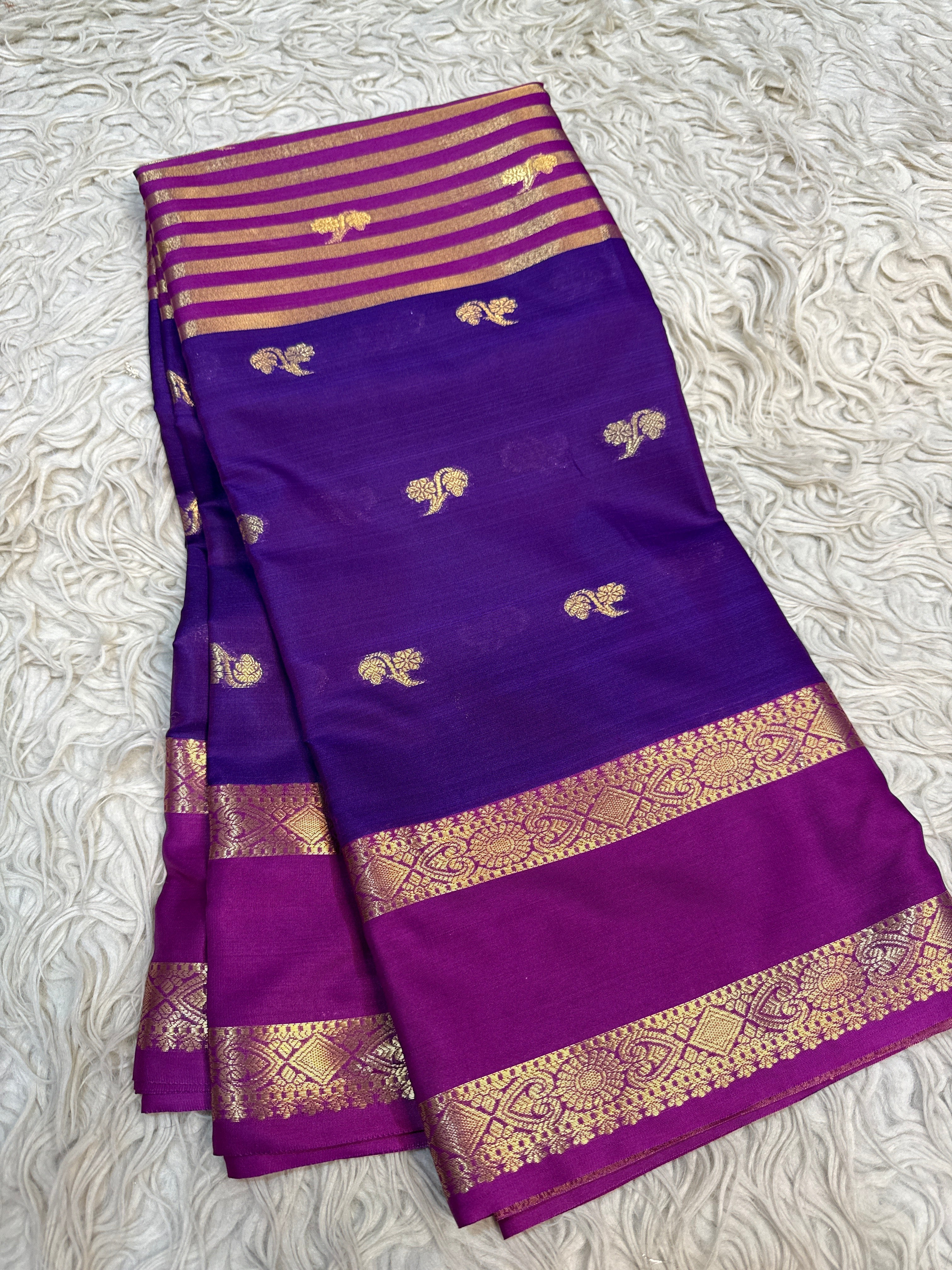 Semi katan Banarasi saree