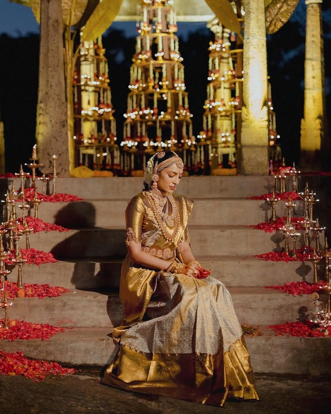 Kanjeevaram brocade tissue silk saree