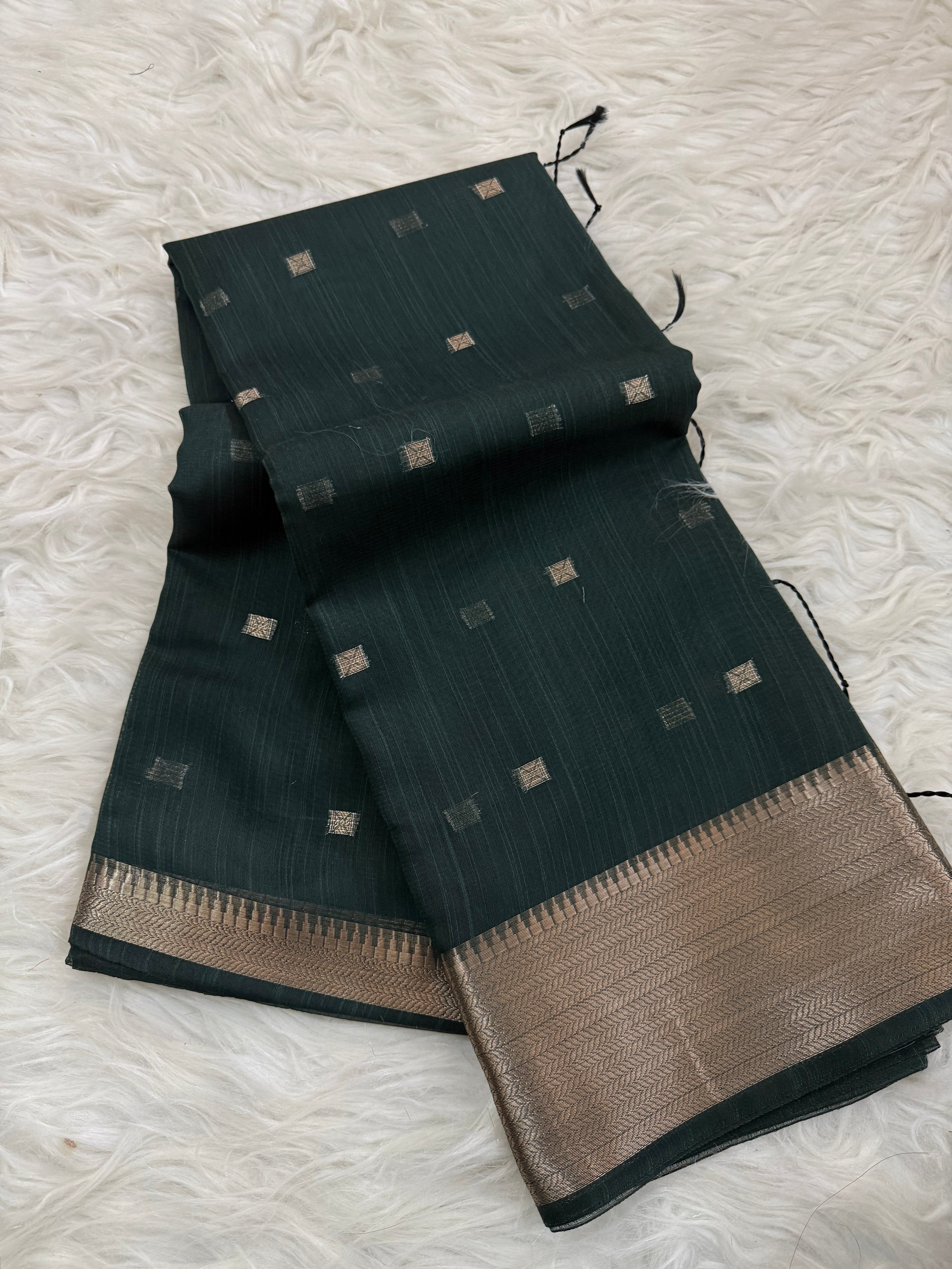 Khadi organza Silk Saree