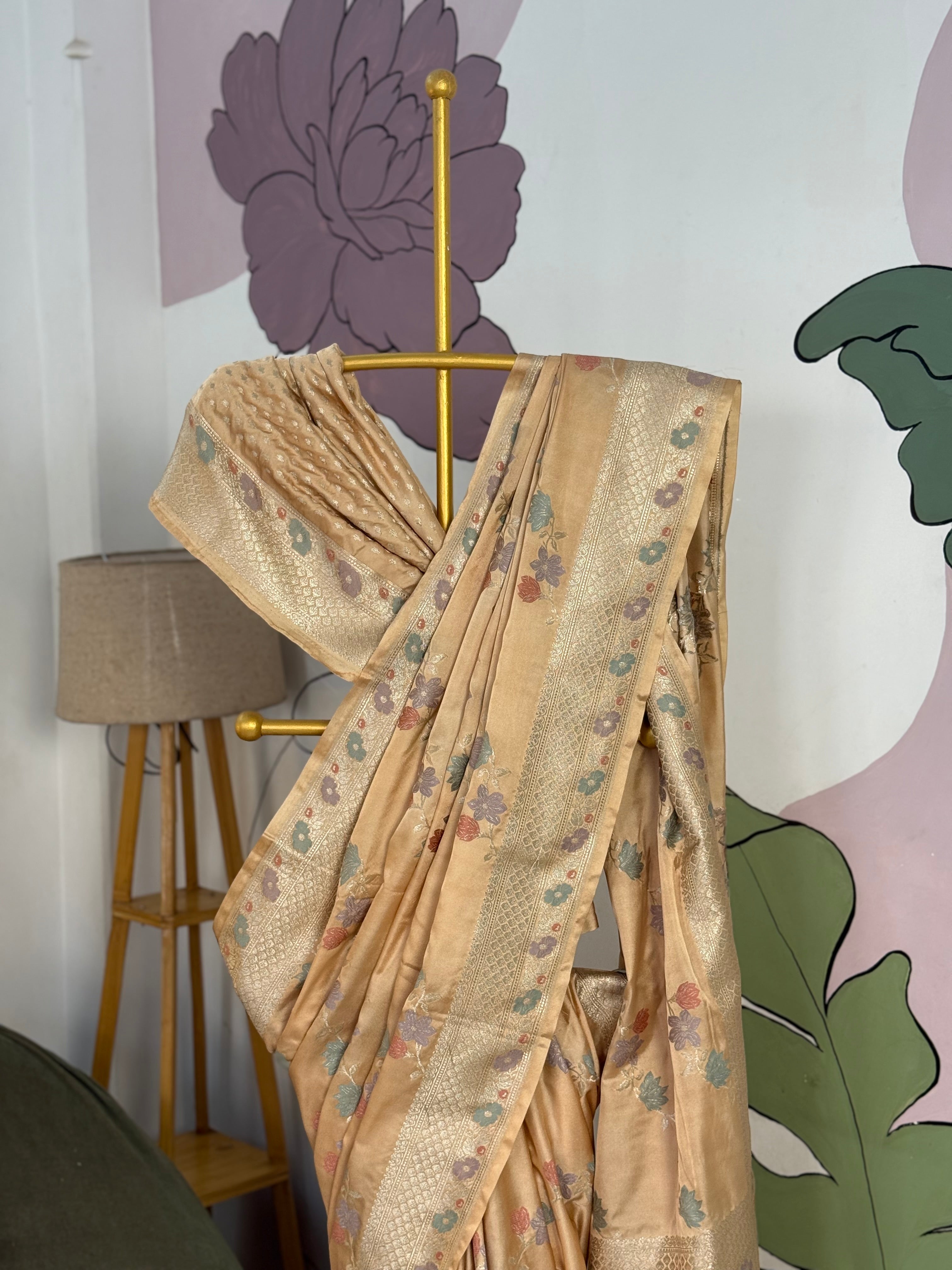 Banarasi Mashru Silk Saree