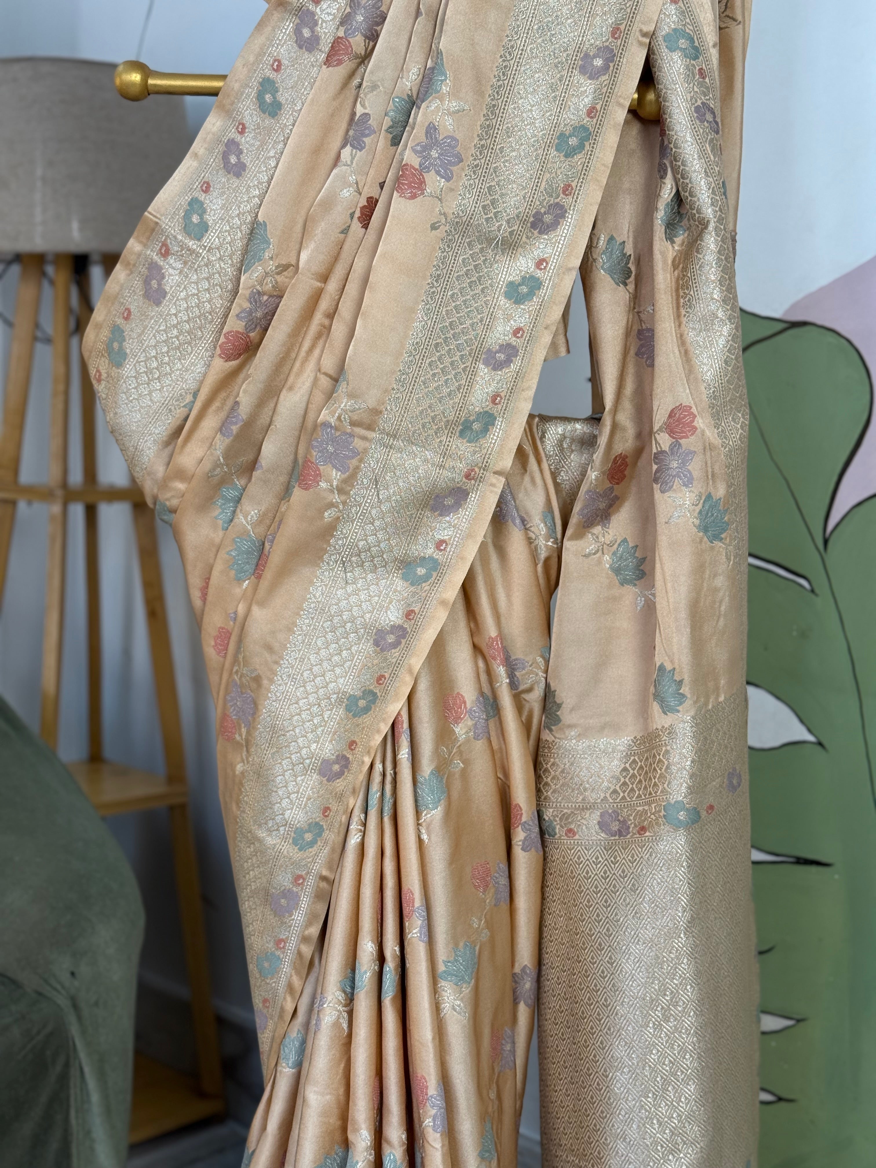 Banarasi Mashru Silk Saree