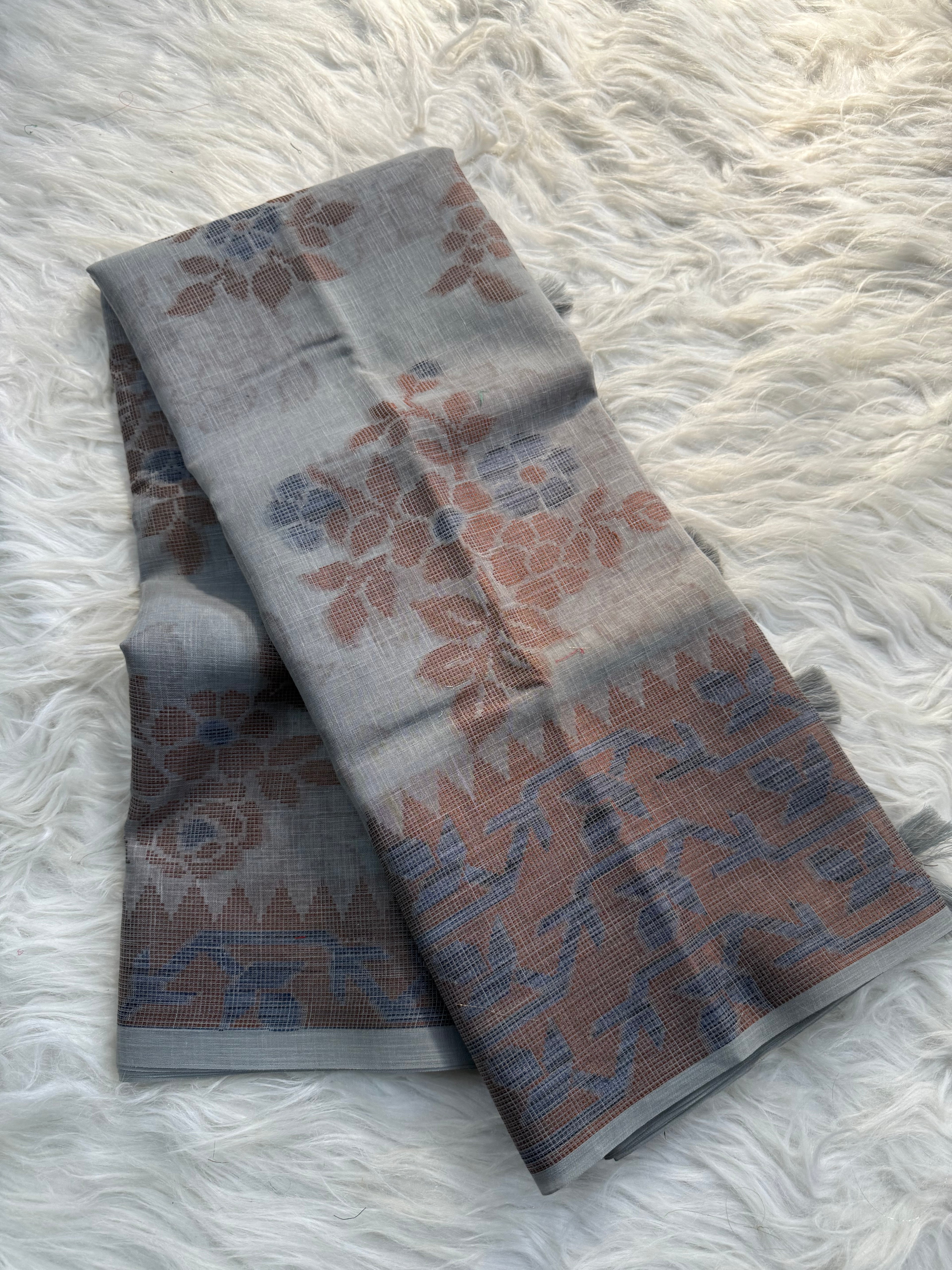 Semi Tussar Silk Saree