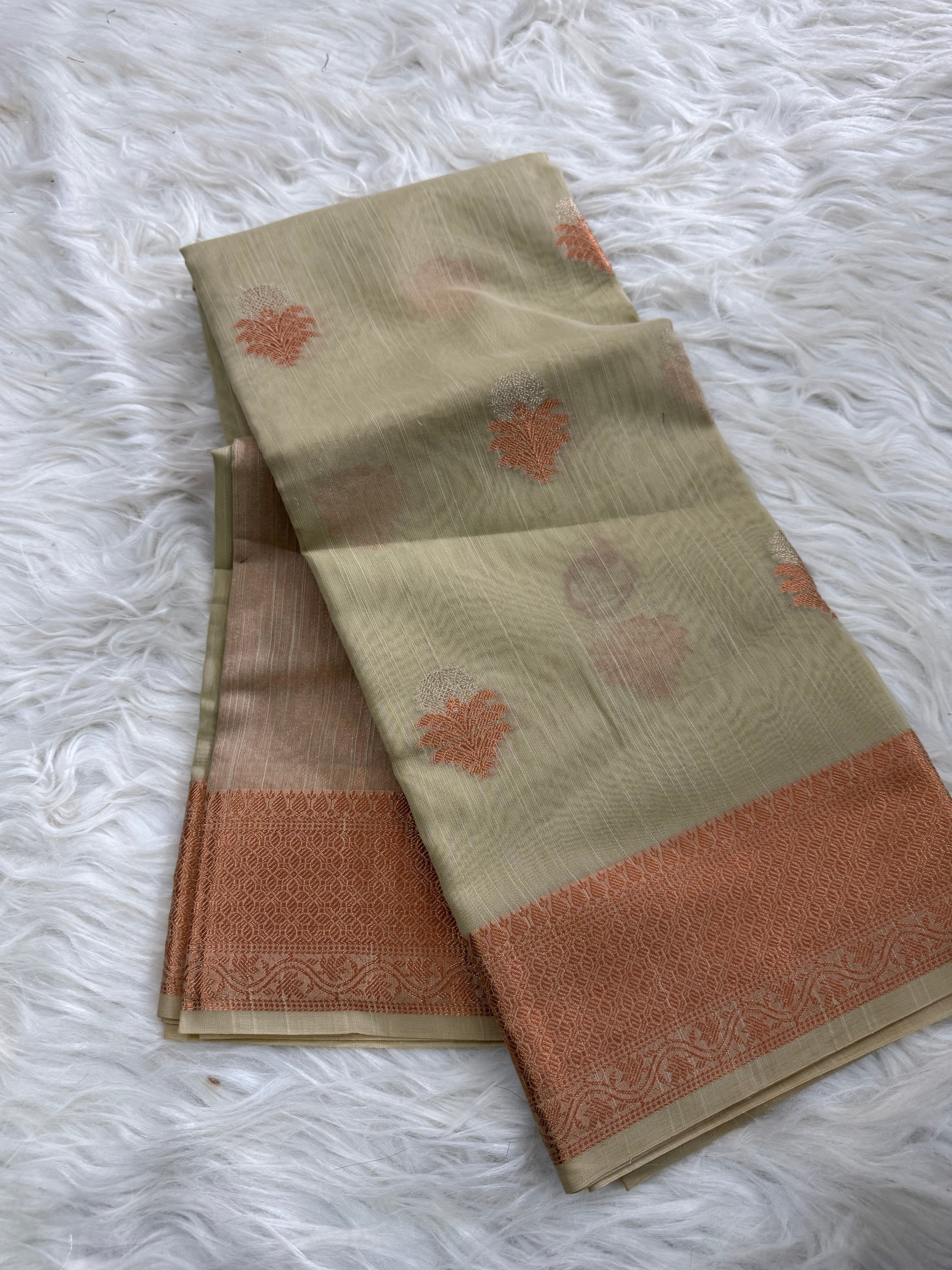 Khaadi Organza Silk Saree