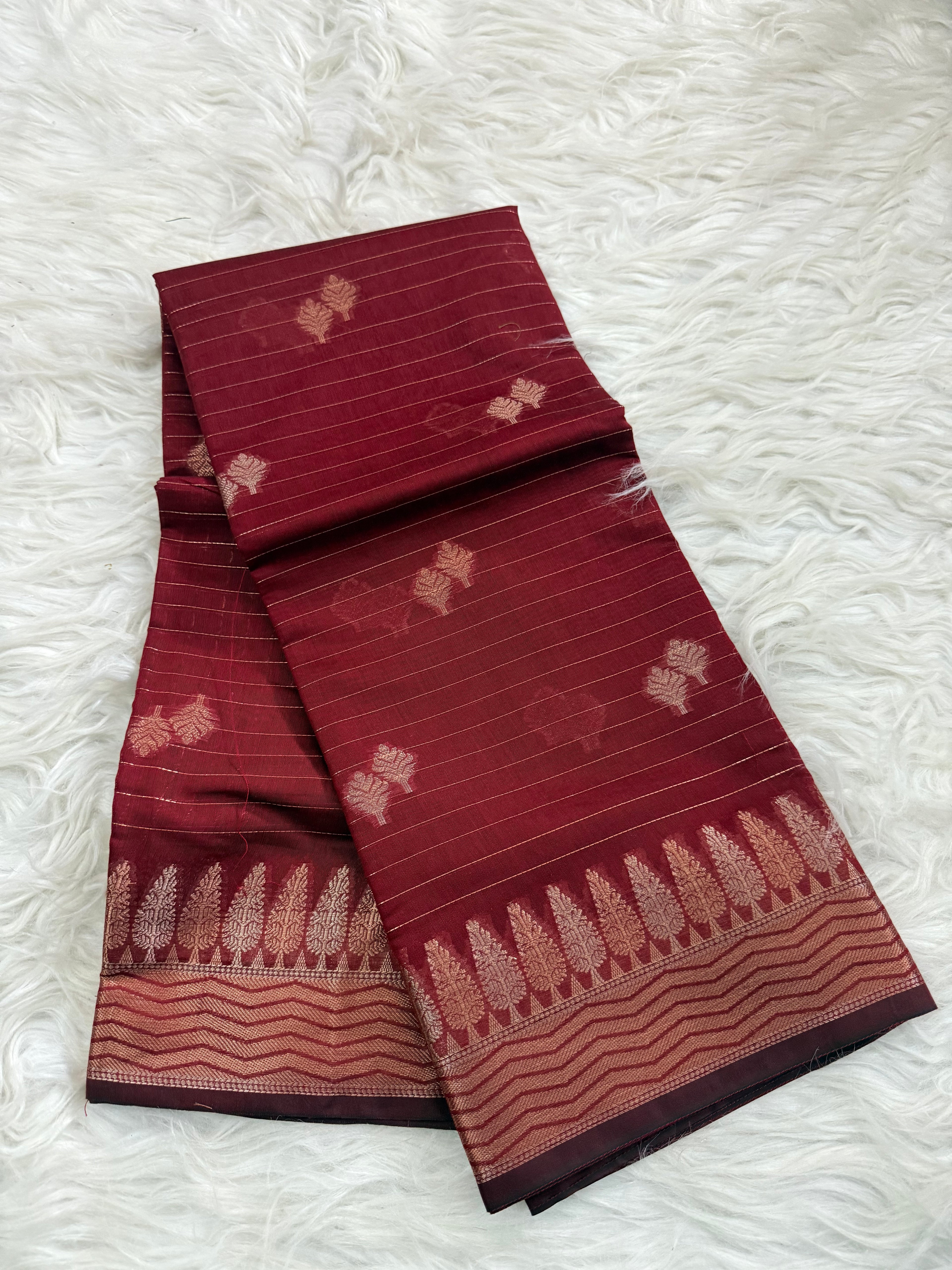 Semi Tusshar Silk Saree