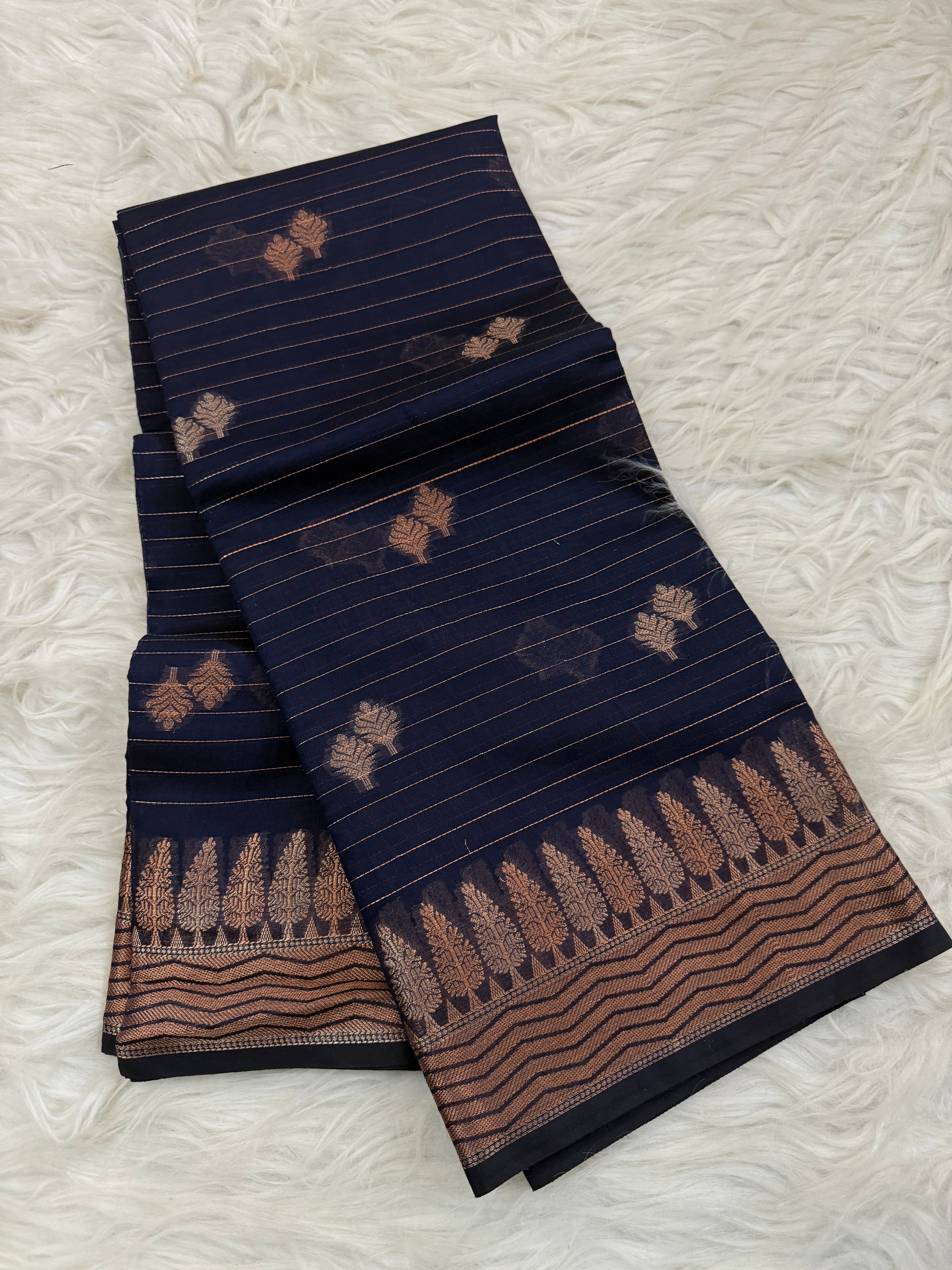 Semi Tusshar Silk Saree
