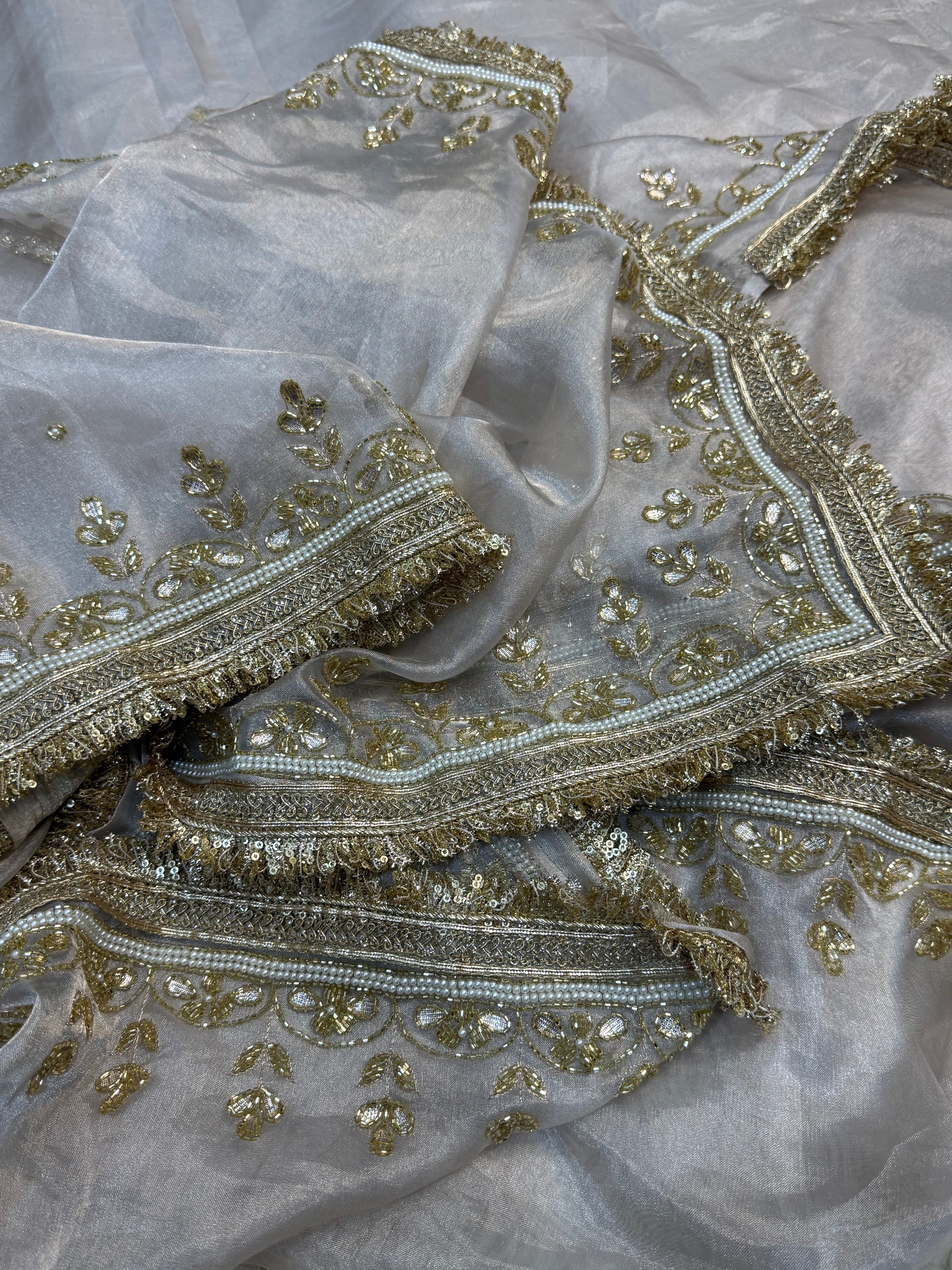 “TARA SUTARIA” pure tissue Banarasi saree