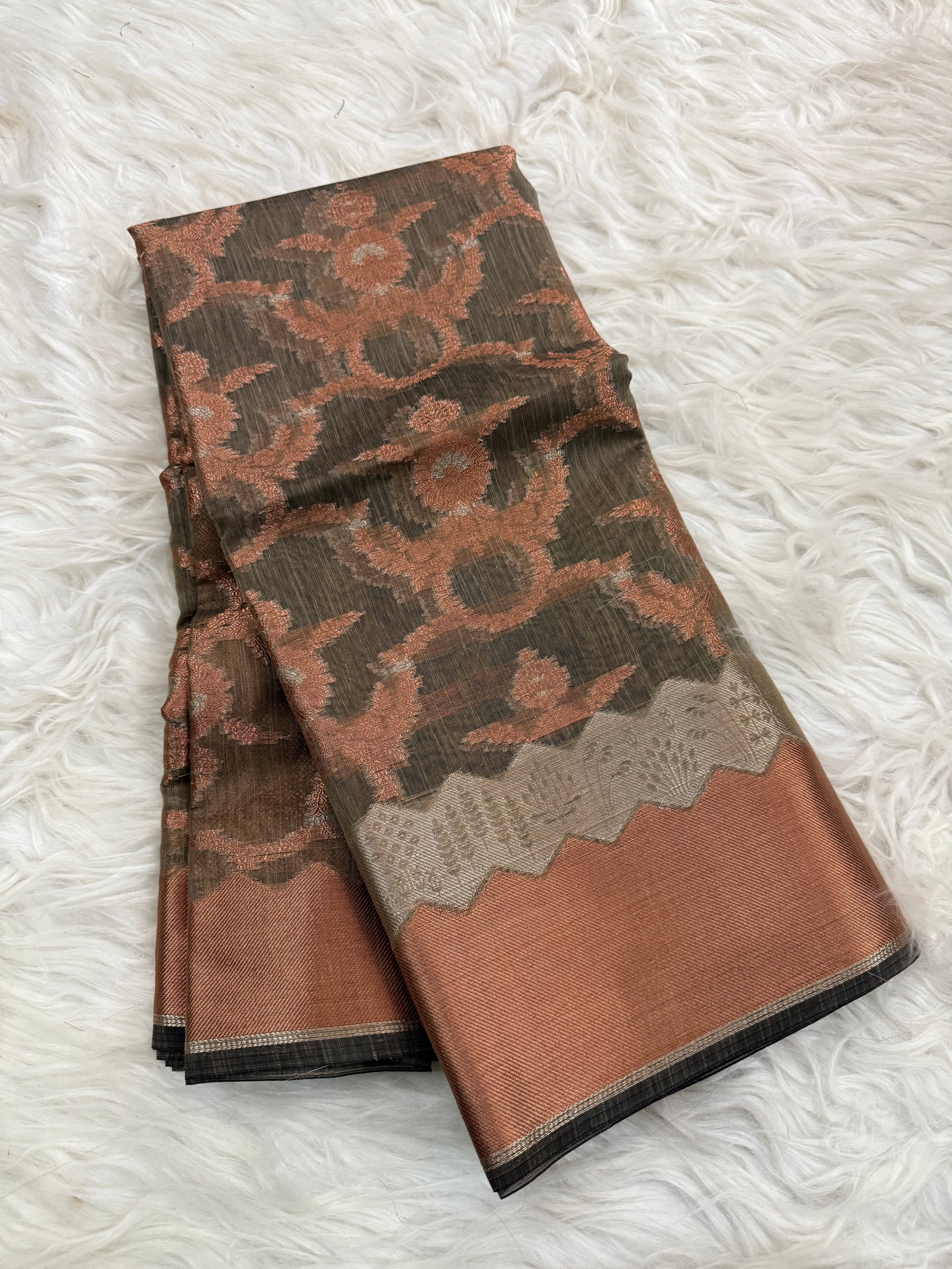 Khaadi Organza Silk Saree