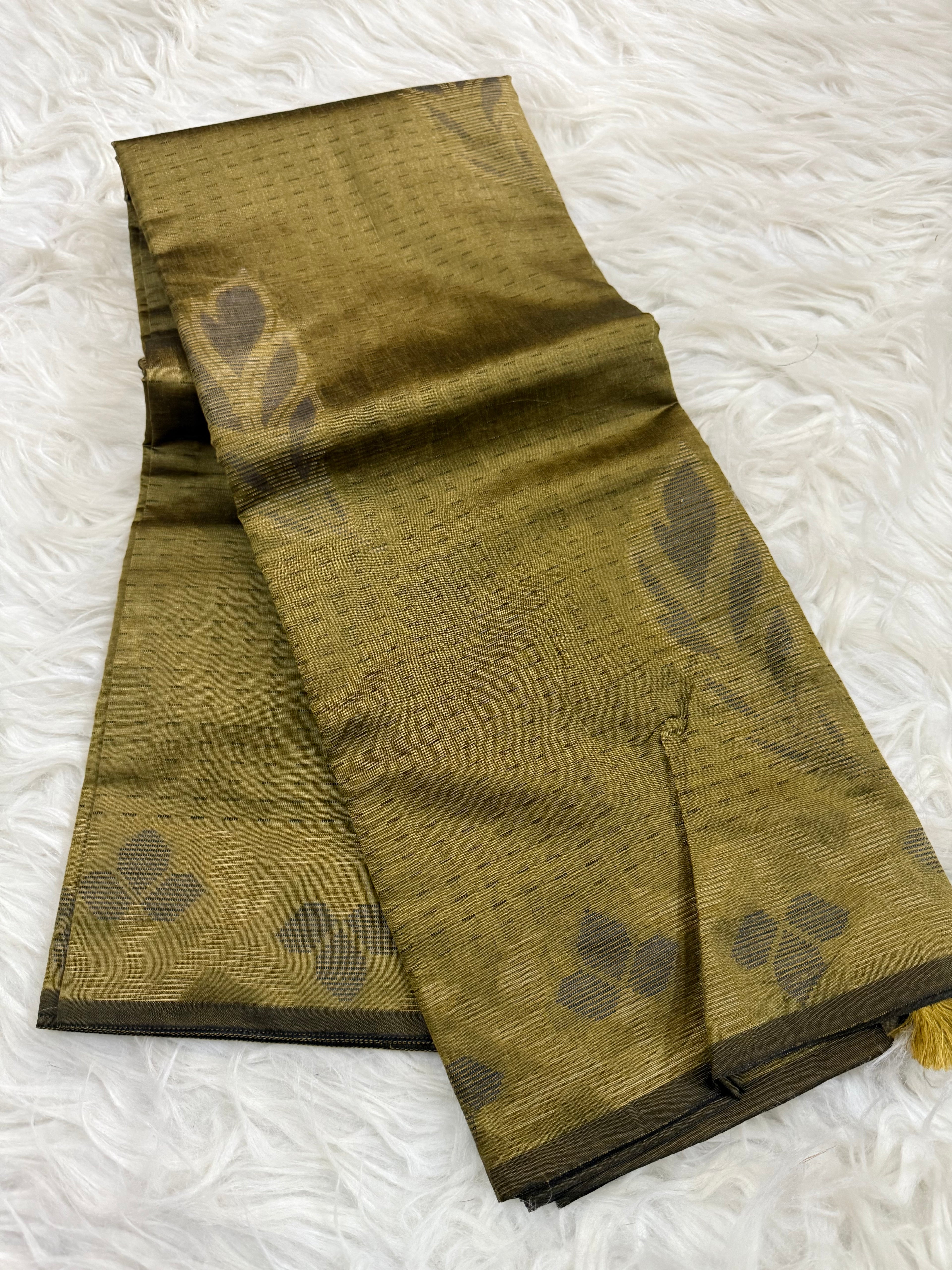 Semi Tusshar Silk Saree