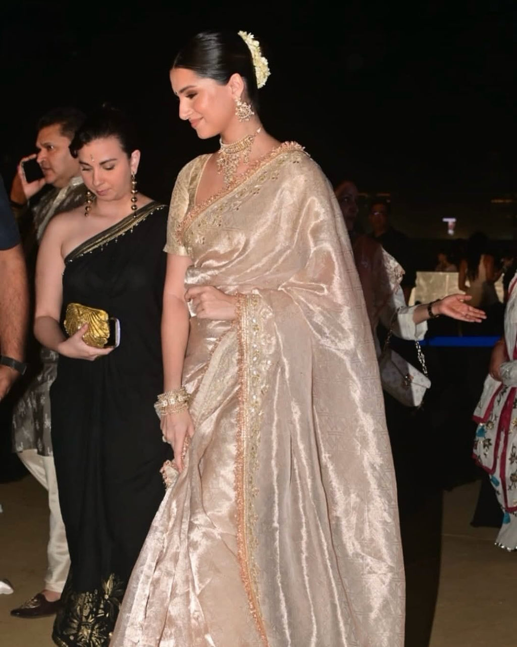 “TARA SUTARIA” pure tissue Banarasi saree