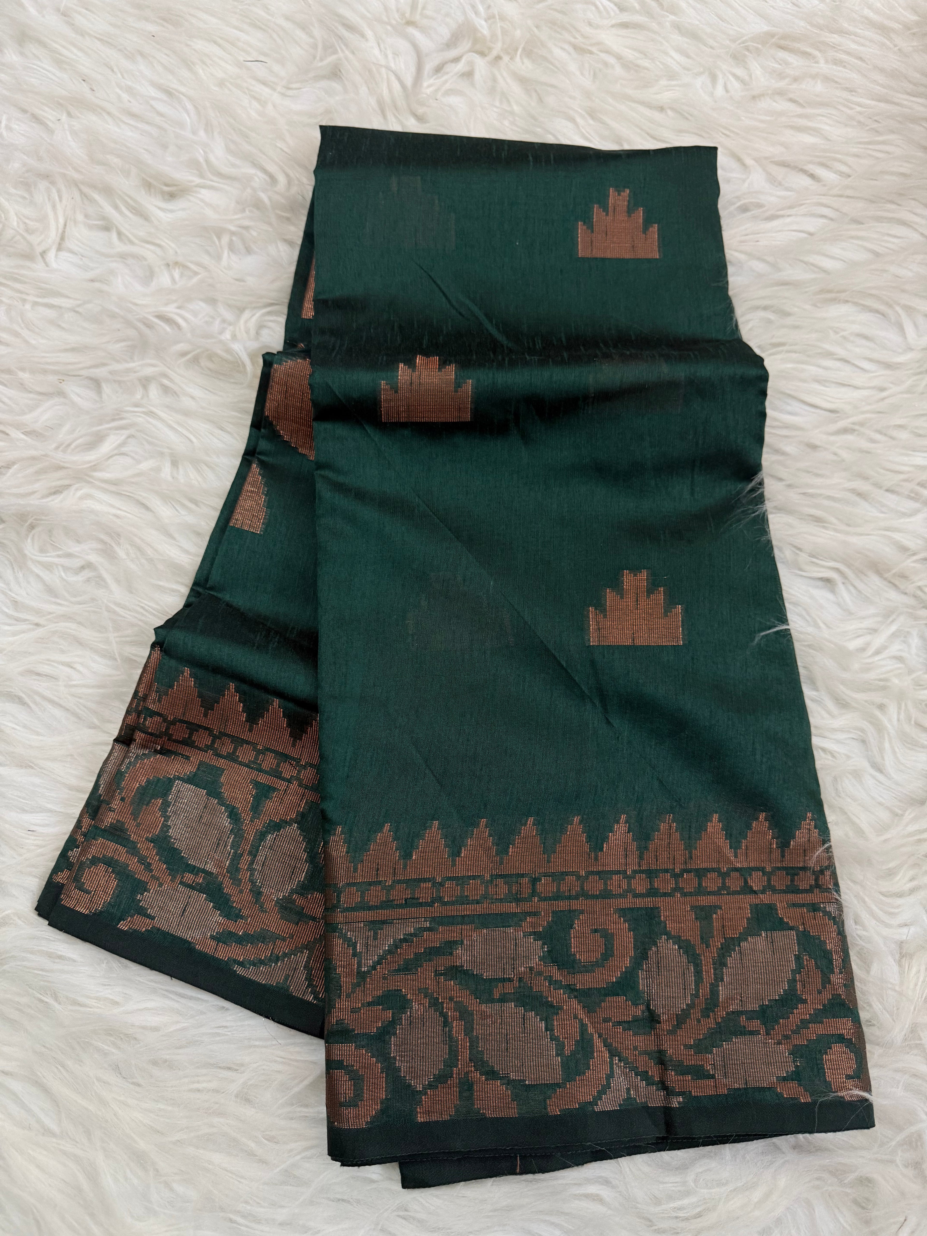 Semi Tusshar Silk Saree