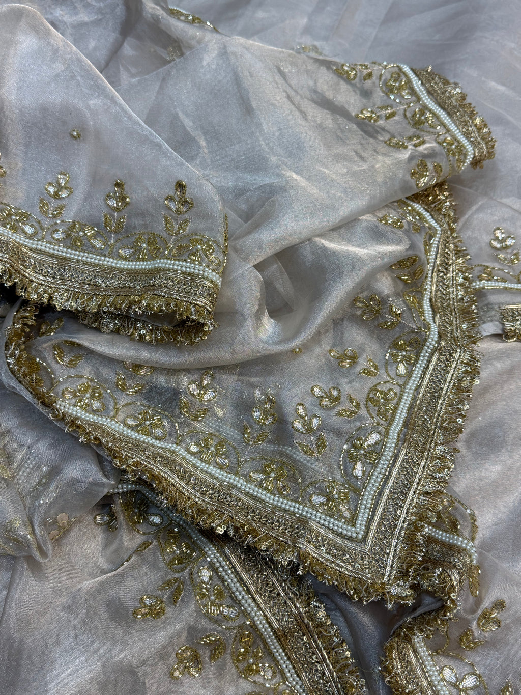 “TARA SUTARIA” pure tissue Banarasi saree