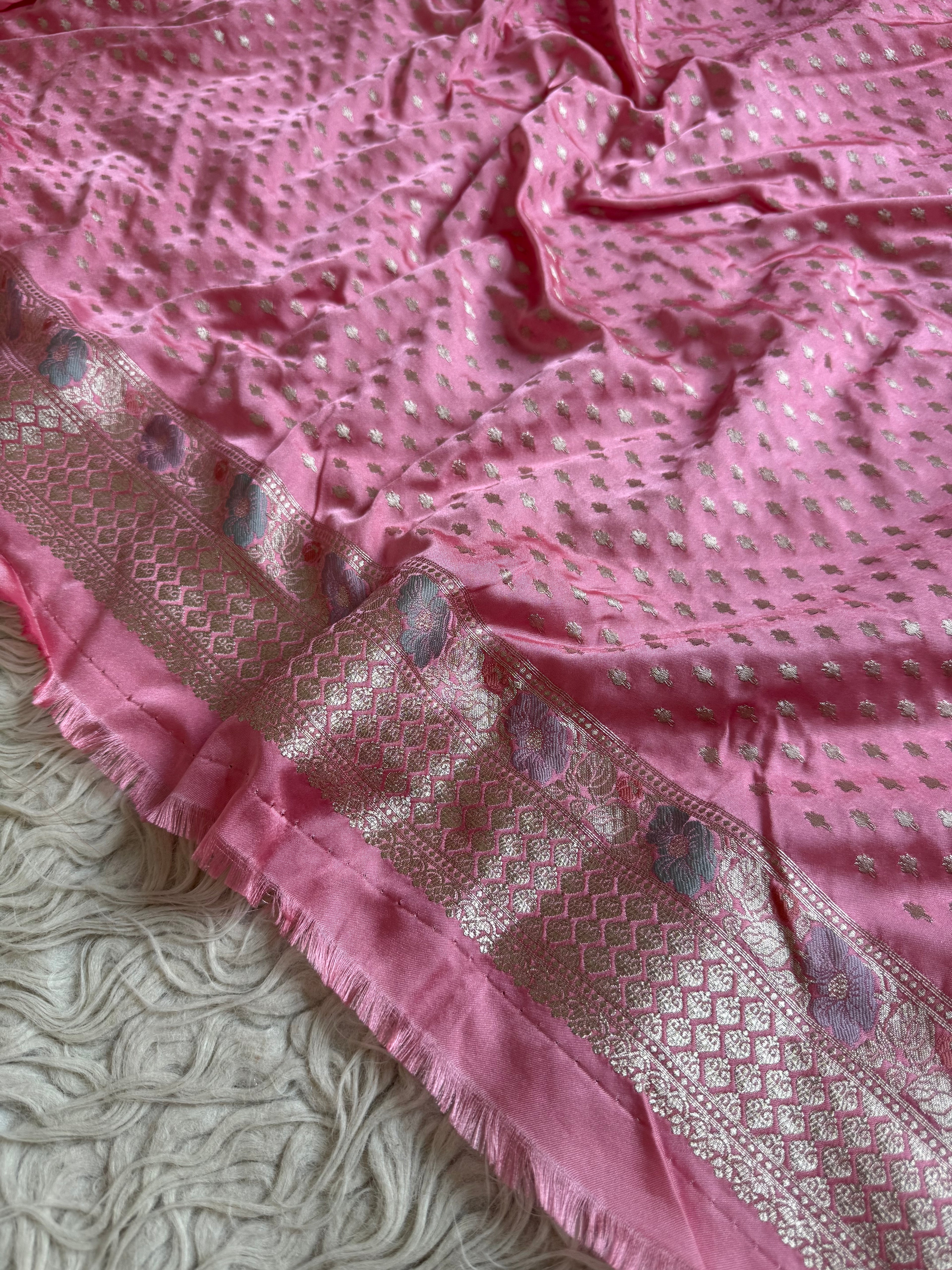 Banarasi Mashru Silk Saree